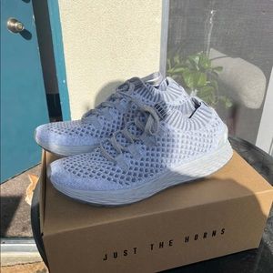 NOBULL Grey Knit Runner Shoes